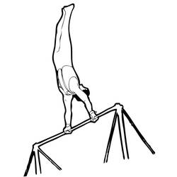 Disegno da colorare: Ginnastica (Carriere e Professioni) #192319 - Pagine da Colorare Stampabili Gratuite