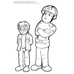 Disegno da colorare: Vigile del Fuoco (Carriere e Professioni) #105663 - Pagine da Colorare Stampabili Gratuite