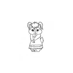 Disegno da colorare: Alvin e the Chipmunks (Cartoni Animati e Serie Animate) #128453 - Pagine da Colorare Stampabili Gratuite