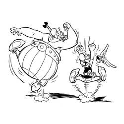 Disegno da colorare: Asterix e Obelix (Cartoni Animati e Serie Animate) #24382 - Pagine da Colorare Stampabili Gratuite