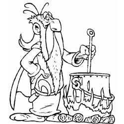 Disegni da colorare: Asterix e Obelix - Pagine da Colorare Stampabili Gratuite