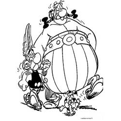 Disegno da colorare: Asterix e Obelix (Cartoni Animati e Serie Animate) #24486 - Pagine da Colorare Stampabili Gratuite