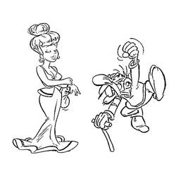 Disegno da colorare: Asterix e Obelix (Cartoni Animati e Serie Animate) #24498 - Pagine da Colorare Stampabili Gratuite