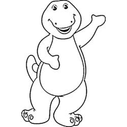Disegni da colorare: Barney e friends - Pagine da Colorare Stampabili Gratuite