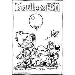 Disegni da colorare: Billy e Buddy - Pagine da Colorare Stampabili Gratuite