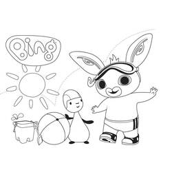 Disegno da colorare: Bing e Flop (Cartoni Animati e Serie Animate) #185036 - Pagine da Colorare Stampabili Gratuite