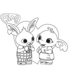 Disegno da colorare: Bing e Flop (Cartoni Animati e Serie Animate) #185038 - Pagine da Colorare Stampabili Gratuite