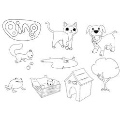 Disegno da colorare: Bing e Flop (Cartoni Animati e Serie Animate) #185044 - Pagine da Colorare Stampabili Gratuite