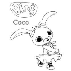 Disegno da colorare: Bing e Flop (Cartoni Animati e Serie Animate) #185050 - Pagine da Colorare Stampabili Gratuite