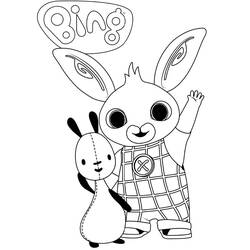 Disegno da colorare: Bing e Flop (Cartoni Animati e Serie Animate) #185051 - Pagine da Colorare Stampabili Gratuite
