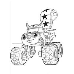 Disegno da colorare: Blaze e the Monster Machines (Cartoni Animati e Serie Animate) #199451 - Pagine da Colorare Stampabili Gratuite