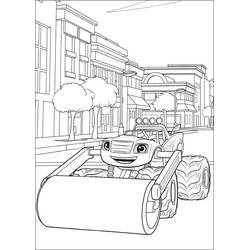 Disegno da colorare: Blaze e the Monster Machines (Cartoni Animati e Serie Animate) #199453 - Pagine da Colorare Stampabili Gratuite