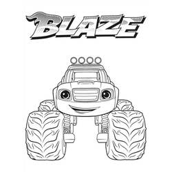Disegno da colorare: Blaze e the Monster Machines (Cartoni Animati e Serie Animate) #199455 - Pagine da Colorare Stampabili Gratuite