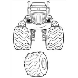 Disegno da colorare: Blaze e the Monster Machines (Cartoni Animati e Serie Animate) #199458 - Pagine da Colorare Stampabili Gratuite