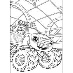 Disegno da colorare: Blaze e the Monster Machines (Cartoni Animati e Serie Animate) #199462 - Pagine da Colorare Stampabili Gratuite