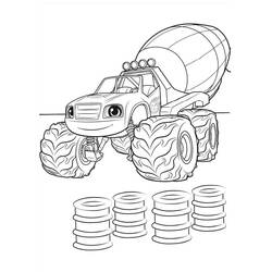 Disegno da colorare: Blaze e the Monster Machines (Cartoni Animati e Serie Animate) #199463 - Pagine da Colorare Stampabili Gratuite