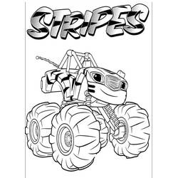 Disegno da colorare: Blaze e the Monster Machines (Cartoni Animati e Serie Animate) #199469 - Pagine da Colorare Stampabili Gratuite