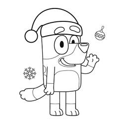 Disegni da colorare: Bluey - Pagine da Colorare Stampabili Gratuite