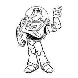 Disegno da colorare: Buzz Lightyear of Star Command (Cartoni Animati e Serie Animate) #46695 - Pagine da Colorare Stampabili Gratuite