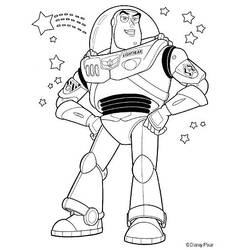 Disegno da colorare: Buzz Lightyear of Star Command (Cartoni Animati e Serie Animate) #46721 - Pagine da Colorare Stampabili Gratuite
