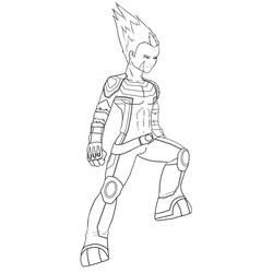Disegni da colorare: Code Lyoko - Pagine da Colorare Stampabili Gratuite