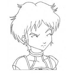 Disegno da colorare: Code Lyoko (Cartoni Animati e Serie Animate) #204640 - Pagine da Colorare Stampabili Gratuite