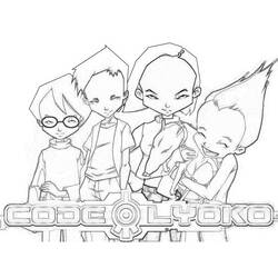 Disegno da colorare: Code Lyoko (Cartoni Animati e Serie Animate) #204645 - Pagine da Colorare Stampabili Gratuite