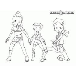 Disegno da colorare: Code Lyoko (Cartoni Animati e Serie Animate) #204647 - Pagine da Colorare Stampabili Gratuite
