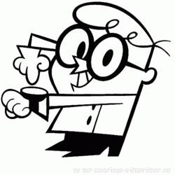 Disegno da colorare: Dexter Laboratory (Cartoni Animati e Serie Animate) #50493 - Pagine da Colorare Stampabili Gratuite