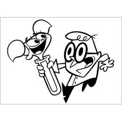 Disegno da colorare: Dexter Laboratory (Cartoni Animati e Serie Animate) #50599 - Pagine da Colorare Stampabili Gratuite