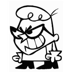 Disegno da colorare: Dexter Laboratory (Cartoni Animati e Serie Animate) #50606 - Pagine da Colorare Stampabili Gratuite