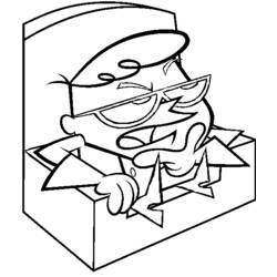 Disegno da colorare: Dexter Laboratory (Cartoni Animati e Serie Animate) #50616 - Pagine da Colorare Stampabili Gratuite