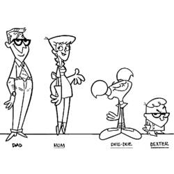 Disegno da colorare: Dexter Laboratory (Cartoni Animati e Serie Animate) #50622 - Pagine da Colorare Stampabili Gratuite