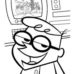 Disegno da colorare: Dexter Laboratory (Cartoni Animati e Serie Animate) #50659 - Pagine da Colorare Stampabili Gratuite