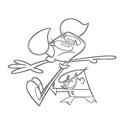 Disegno da colorare: Dexter Laboratory (Cartoni Animati e Serie Animate) #50680 - Pagine da Colorare Stampabili Gratuite
