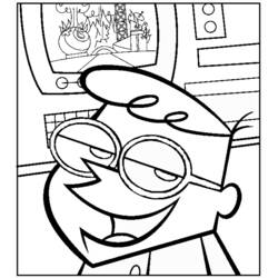 Disegno da colorare: Dexter Laboratory (Cartoni Animati e Serie Animate) #50712 - Pagine da Colorare Stampabili Gratuite