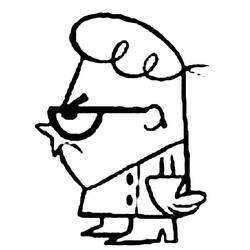 Disegno da colorare: Dexter Laboratory (Cartoni Animati e Serie Animate) #50716 - Pagine da Colorare Stampabili Gratuite
