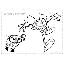 Disegno da colorare: Dexter Laboratory (Cartoni Animati e Serie Animate) #50718 - Pagine da Colorare Stampabili Gratuite