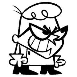 Disegno da colorare: Dexter Laboratory (Cartoni Animati e Serie Animate) #50748 - Pagine da Colorare Stampabili Gratuite
