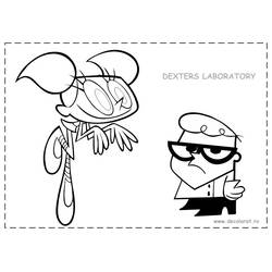Disegno da colorare: Dexter Laboratory (Cartoni Animati e Serie Animate) #50749 - Pagine da Colorare Stampabili Gratuite