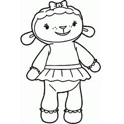 Disegno da colorare: Doc McStuffins (Cartoni Animati e Serie Animate) #187210 - Pagine da Colorare Stampabili Gratuite