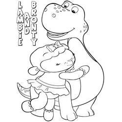 Disegno da colorare: Doc McStuffins (Cartoni Animati e Serie Animate) #187212 - Pagine da Colorare Stampabili Gratuite