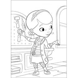 Disegno da colorare: Doc McStuffins (Cartoni Animati e Serie Animate) #187219 - Pagine da Colorare Stampabili Gratuite