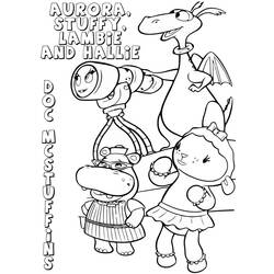 Disegno da colorare: Doc McStuffins (Cartoni Animati e Serie Animate) #187226 - Pagine da Colorare Stampabili Gratuite