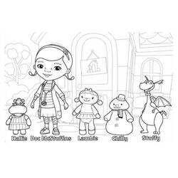 Disegno da colorare: Doc McStuffins (Cartoni Animati e Serie Animate) #187236 - Pagine da Colorare Stampabili Gratuite