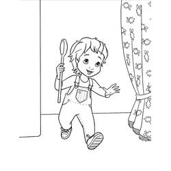 Disegni da colorare: Fancy Nancy - Pagine da Colorare Stampabili Gratuite