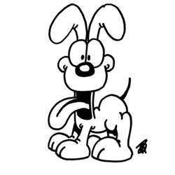 Disegni da colorare: Garfield - Pagine da Colorare Stampabili Gratuite