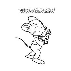 Disegni da colorare: Geronimo Stilton - Pagine da Colorare Stampabili Gratuite