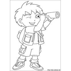 Disegno da colorare: Go Diego! (Cartoni Animati e Serie Animate) #48506 - Pagine da Colorare Stampabili Gratuite