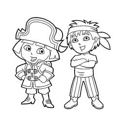 Disegno da colorare: Go Diego! (Cartoni Animati e Serie Animate) #48510 - Pagine da Colorare Stampabili Gratuite